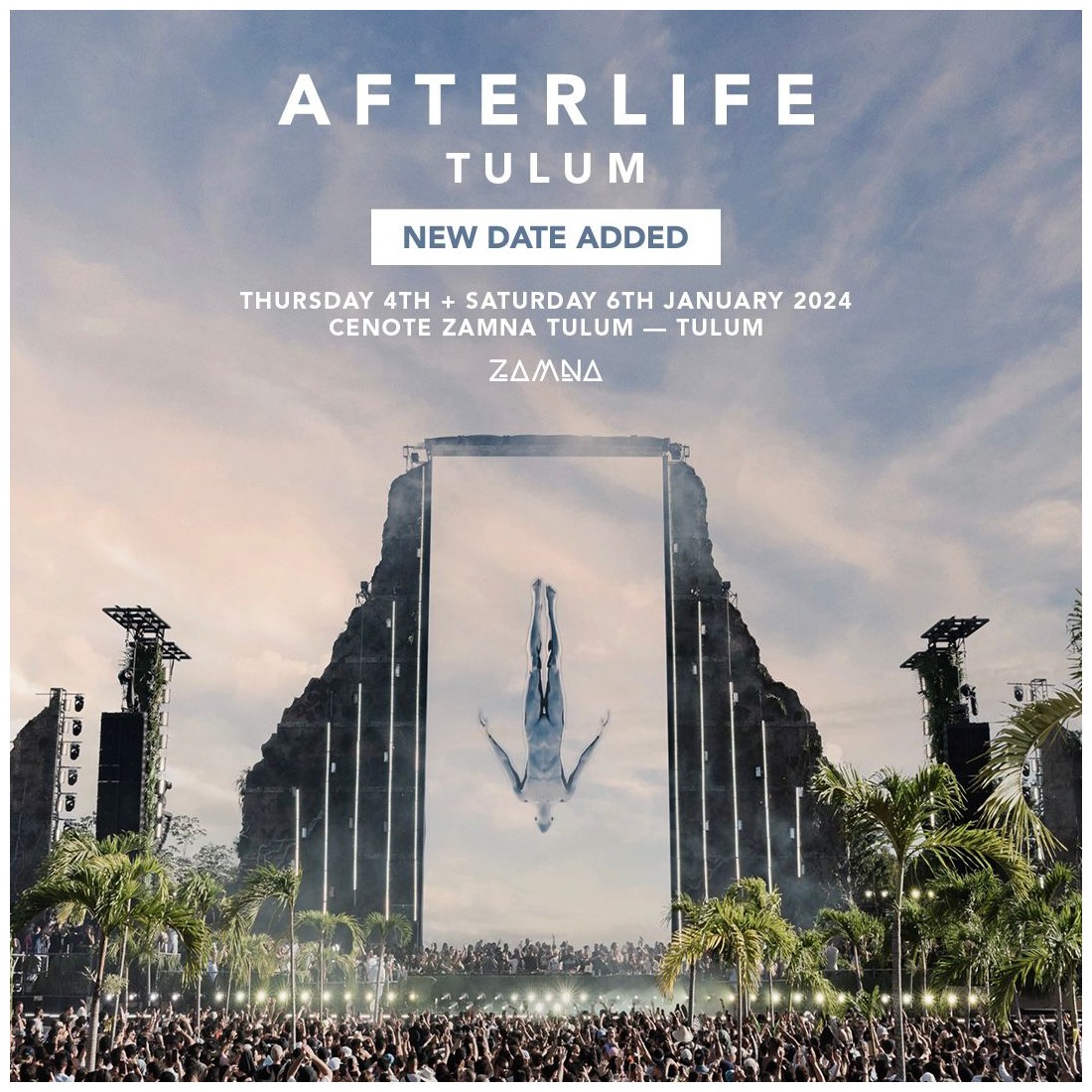 AFTERLIFE Tulum JANUARY 6 -- Exchange Multi-pass VIP (SOLD OUT)