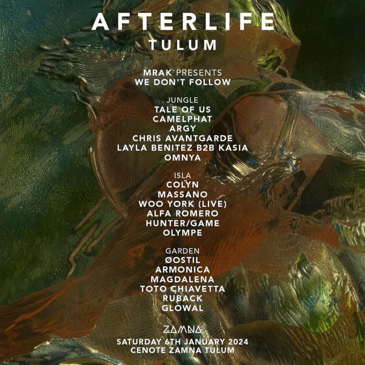 AFTERLIFE Tulum January 6 - GENERAL