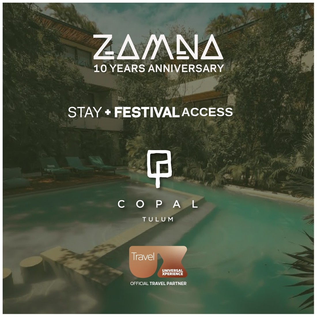 COPAL TULUM STAY + FESTIVAL ACCESS | January...