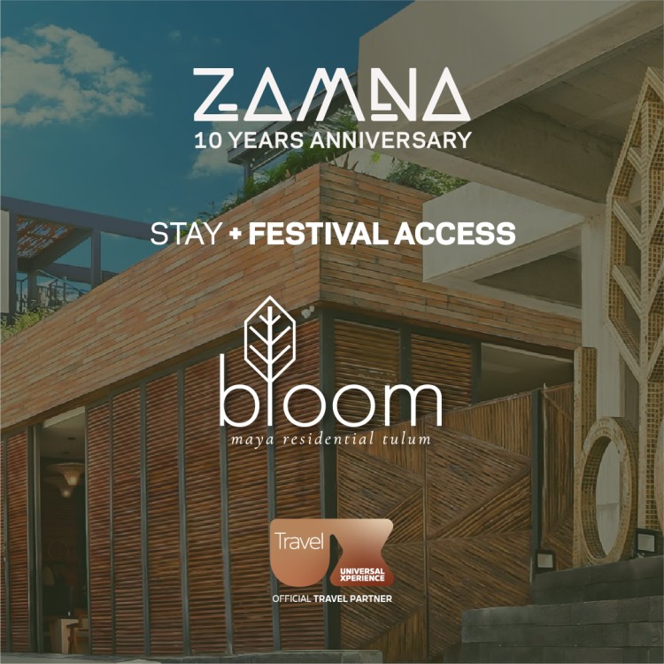BLOOM TULUM STAY + FESTIVAL ACCESS | Enero 6-9, 2027